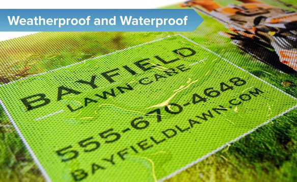 Perforated Window Decals