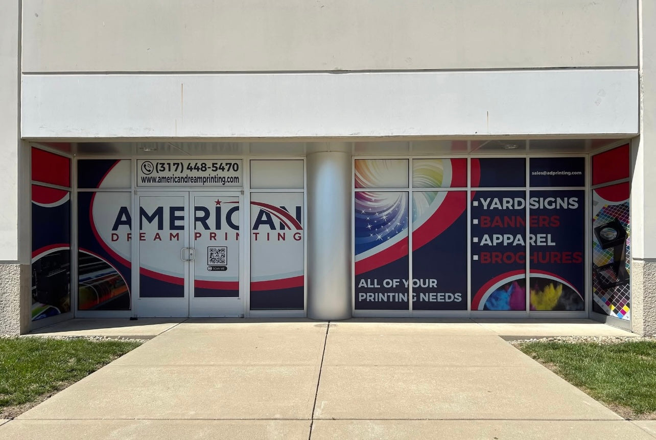 Perforated Window Decals